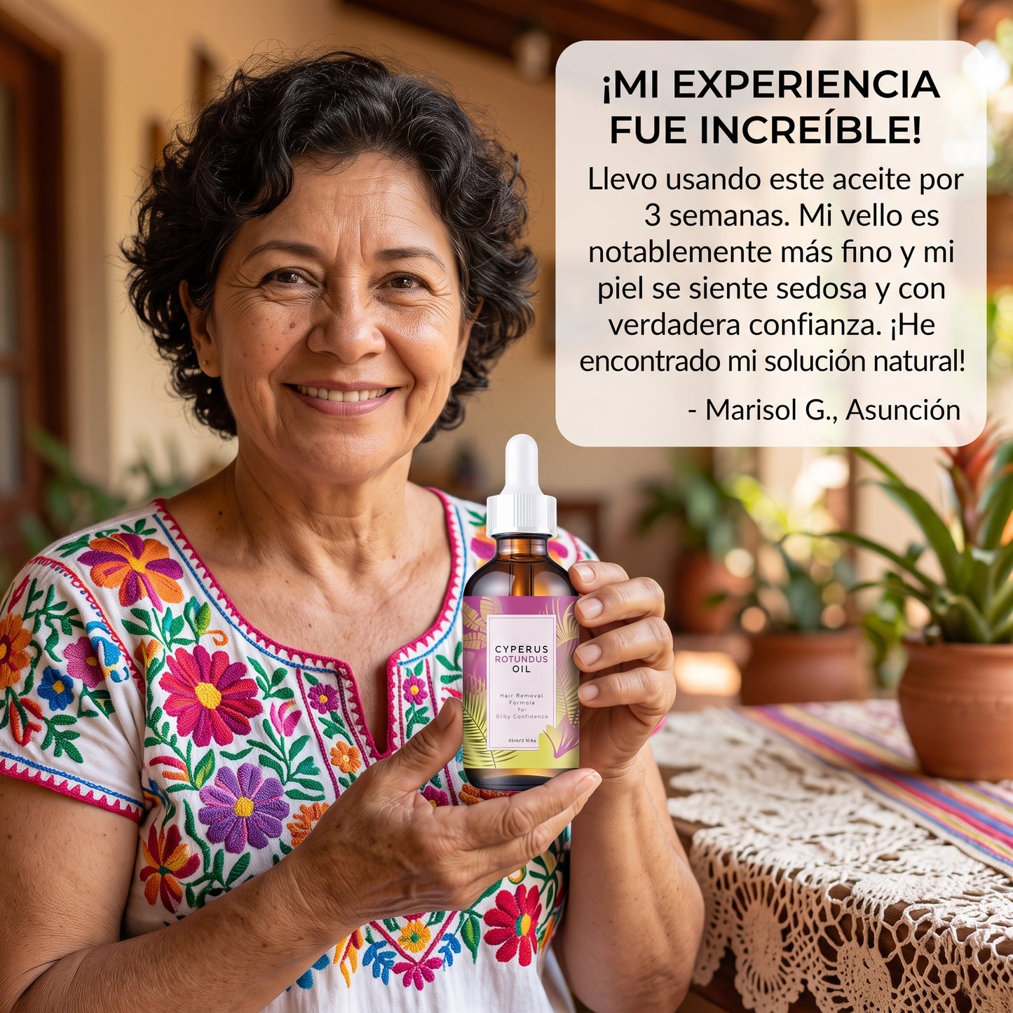 Aceite Cyperus Rotundus Laser Liquido