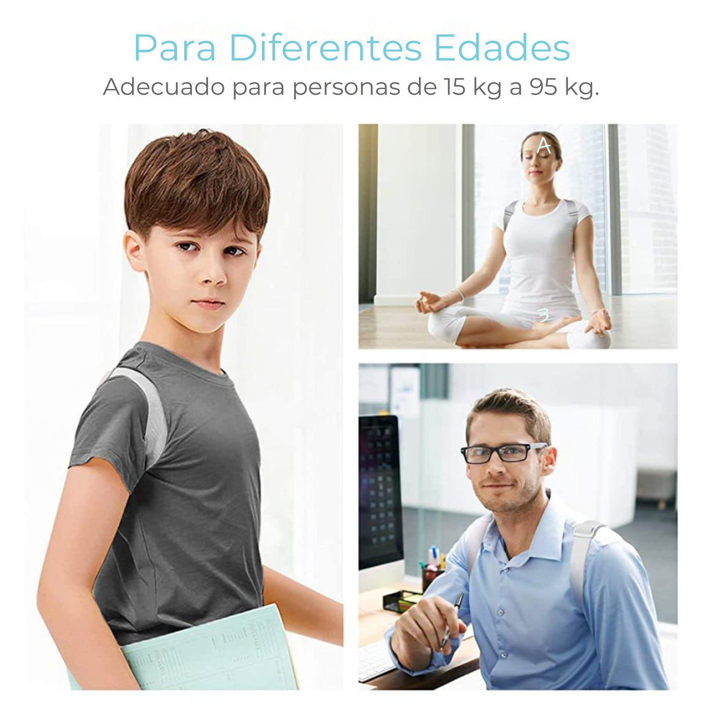 PostureSense™ - Corrector de Postura con Sensor Inteligente