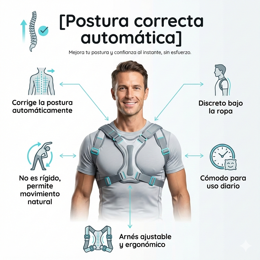 PosturaZen® - Corrector De Postura