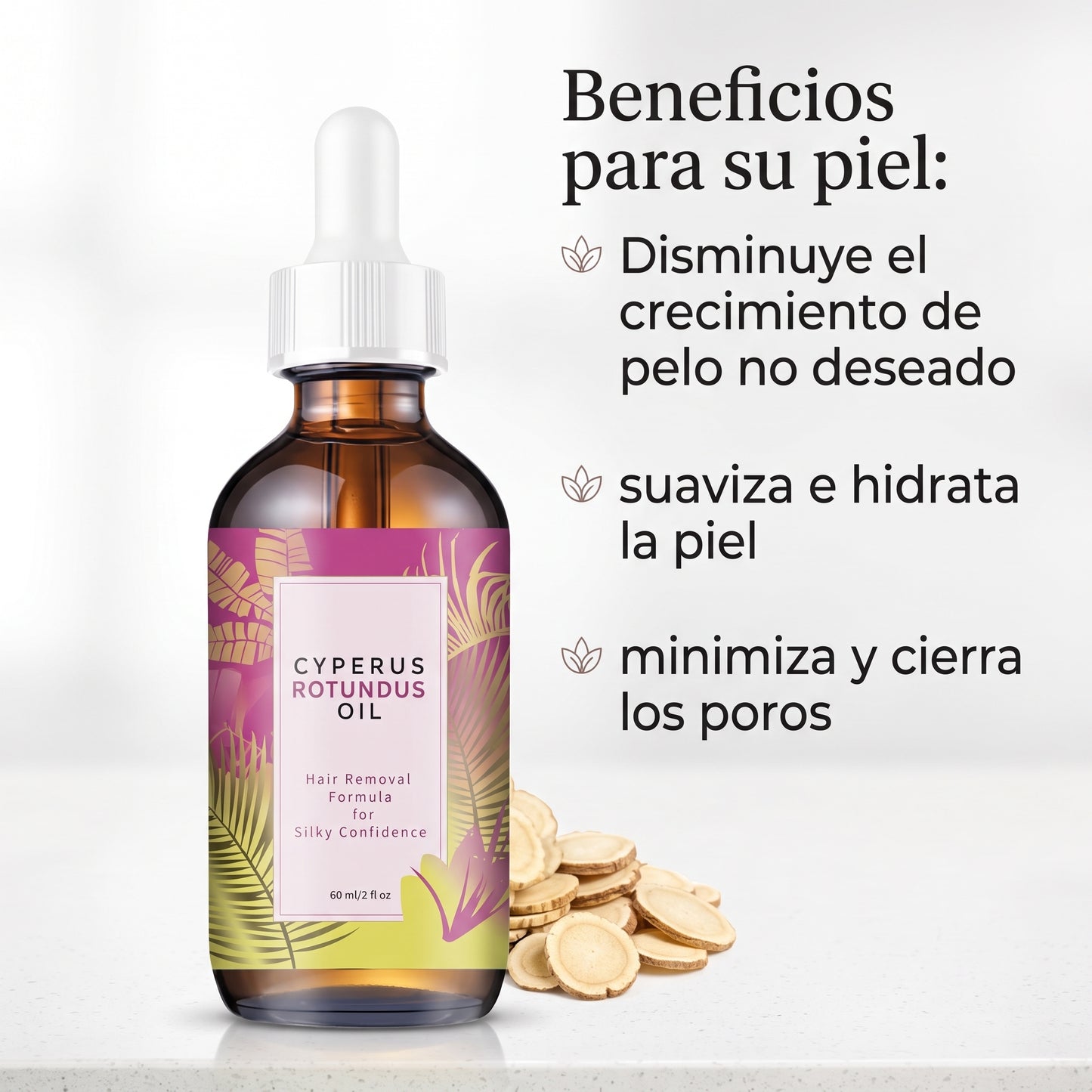 Aceite Cyperus Rotundus Laser Liquido
